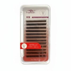 Cílios Fadvan 5DW – 0.07 D | Mix 8–14 mm - (Marrom)