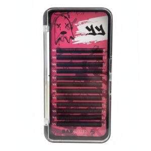 Cílios Tecnológicos YY Volume Brasileiro – Mix 9 a 14mm (Bad Pink)